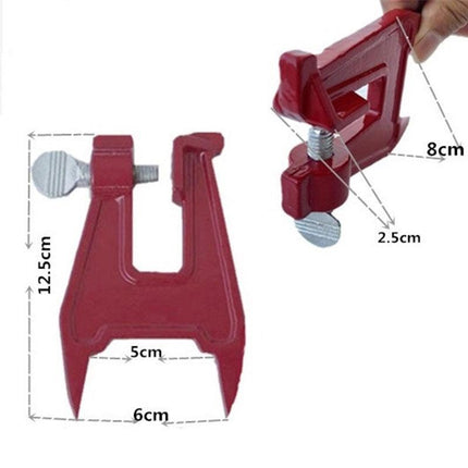 Chainsaw Bar Chain Stump File Vice For All Makes Universal Sharpening Tool Part - Aimall