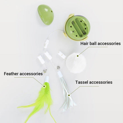 Smart Automatic Cat Toy Self-Amusement Electric Teasing Stick Magic Cat Device
