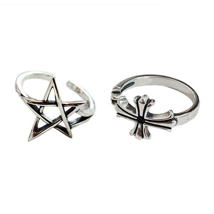 Adjustable Punk Retro Ring Fashion Jewelry Index Finger Statement Gift