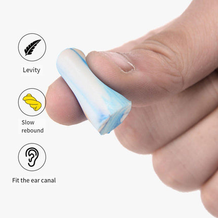 20PCS Noise Reducing Sleep Earplugs for Work and Study Waterproof Comfortable