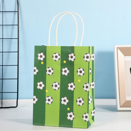 30PCS Fashion Ball Kraft Paper Gift Bag Festivals gift tote bag Party Favor Bag