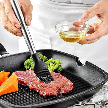 13PCS Silicone Kitchen Utensil Set Stainless Steel Handle Non-Stick Cooking Tool