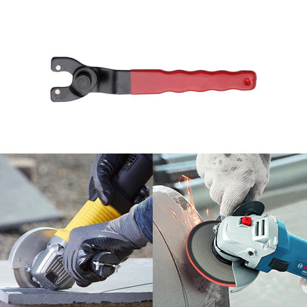 Adjustable Pin Wrench 10-40mm Angle Grinder Universal Nut Spanner Red New - Aimall