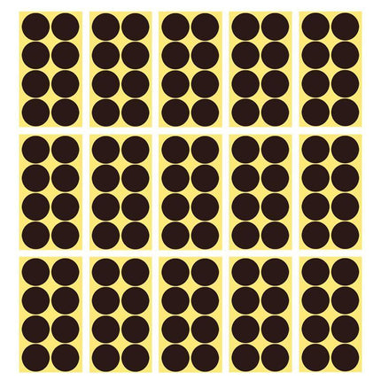 8/13/25/50mm Colour Sticker Dots Adhesive Round Labels Circular Scrapbooking Coffee - Aimall
