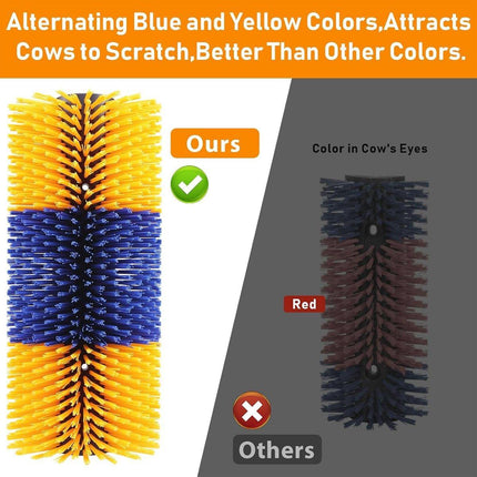 Multifunctional Livestock Brush Massage Scratching and Cleaning Rubbing Brush