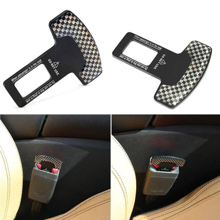 4pcs Universal Car Seat Belt Extender Adjustable Bumper Strap Seatbelt Adjuster