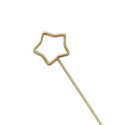 100pcs Flower Metal Clips Holders Gift Florist Bouquet Blessing Card Clips Set