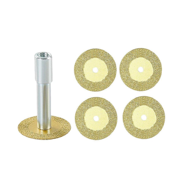 6PCS Diamond Cutting Discs with Mandrel for Rotary Tools - Mini Rotary Cutting Set
