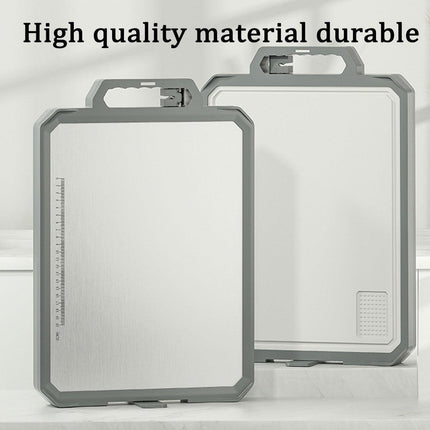 Stainless Steel Double Sided Cutting Board Thawing Board Household Kitchen Tool