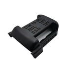 5pcs Battery Protective Cover with Belt Clip Plastic Wrap for Secure Storage