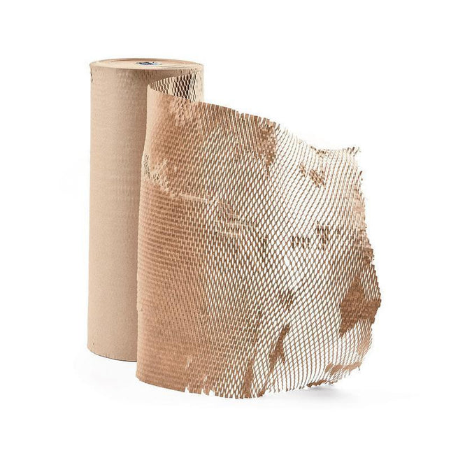 Eco Friendly Honeycomb Roll Kraft Paper Bubble Wrapping Cushioning Gift Craft - Aimall
