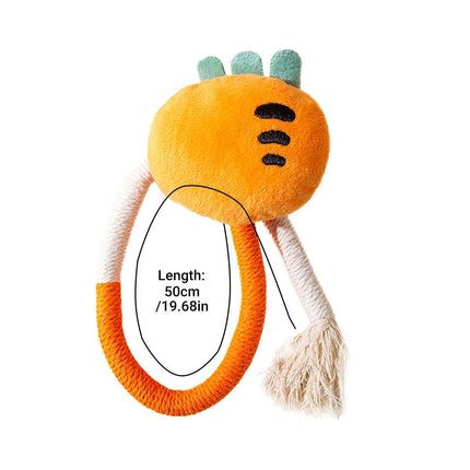 Bite String Tease Cat Stick Doll Catnip Toy for Kittens Grinding Teeth Pet