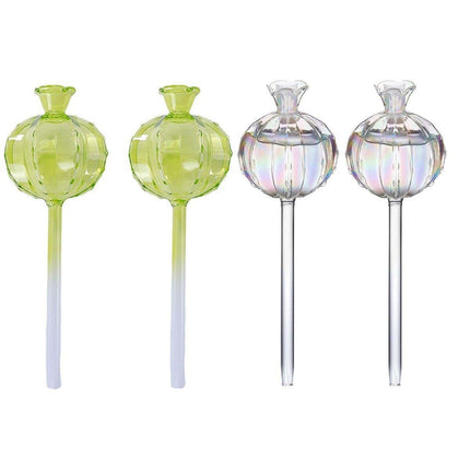 2PCS Automatic Glass Watering Cactus Plant Flower Self Drip Irrigation Tool
