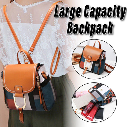 Large Capacity Shoulder Bag Backpack Casual School Bag Travel and Daily Use