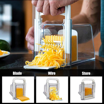 4-in-1 Cheese and Butter Slicer Set Multi-Function Kitchen Cutting Tool for Home