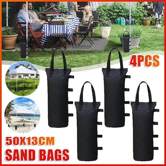4PCS Fixed Garden Gazebo Foot Leg Feet Weights Sand Bags for Marquee Party Tent - Aimall