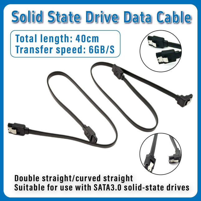 SSD Serial Cable High Speed SATA Connector for Laptop Desktop Data Transfer