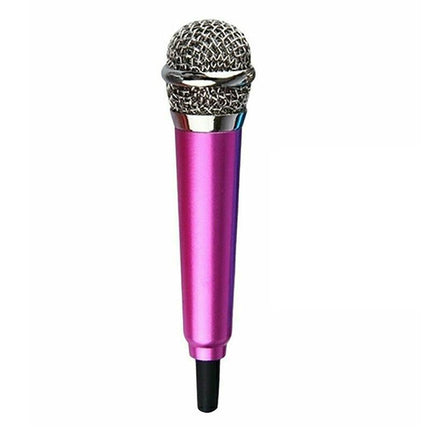 Mini Microphone Portable Vocal Instrument Mic for Mobile Phone Laptop Notebook - Aimall