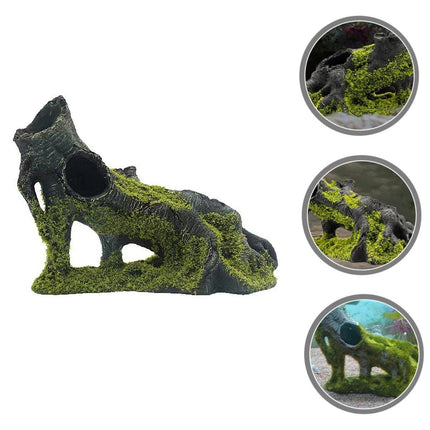 Resin Fish Tank Decorations Aquascape Dead Wood Ornament Simulation for Aquarium