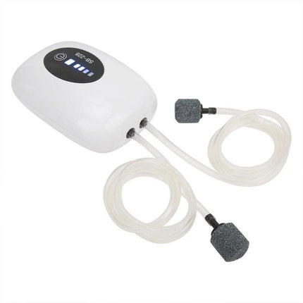 USB Rechargeable Portable Fish Oxygen Pump Silent Battery Aerator Dual-purpose