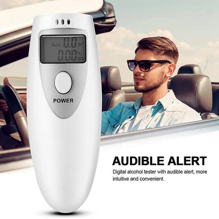 Professional Breathalyzer Portable Breath Digital Alcohol Tester for Driver Car - Aimall