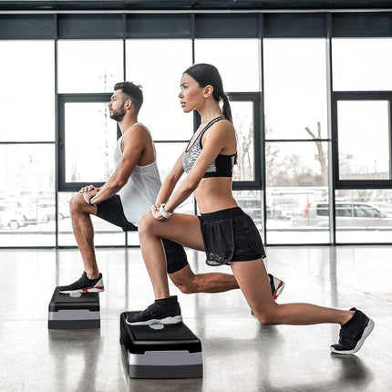 Plastic Fitness Step Pedals Small Exercise Platform for Aerobic Workout Training