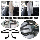 Car Seat Back Hanger Multifunctional Clothes Storage Rack PU Leather Suit Holder