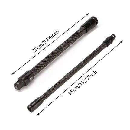 4pcs Electric Wrench Flexible Shaft Coupling Rod Spring Sleeve Universal Tool