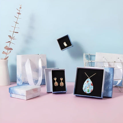 20PCS Cloud Jewelry Box Earrings Necklace Ring Bracelet DisplayOrganizer