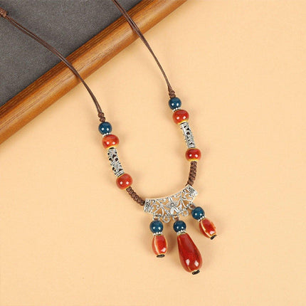Ethnic Style Tibetan Forehead Chain Ancient Style Headwear Fashion Accessories