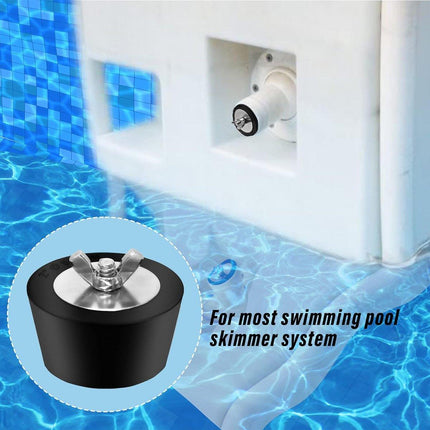 2pcs Winter Swimming Pool Pipe Freeze Protection Plugs for Cold Weather Use
