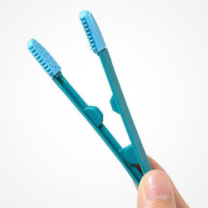 Tear Stain Remover Silicone Pet Eye Brush Grooming Tool for Cats Dogs Cleaning