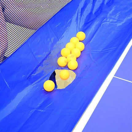 Table Tennis Ball Catch Net Mobile Floor Standing Collector with Multi-Frame