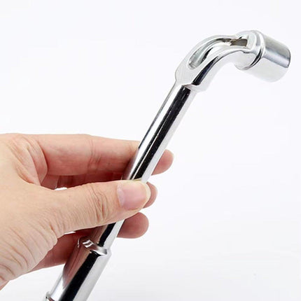 6-23mm L Shaped Socket Wrench Elbow Multi Size Hardware Repair Tool Set