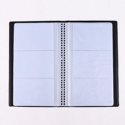 Business Card Holder 120 Pocket Name ID Credit Card Travel Book Wallet Organiser - Aimall