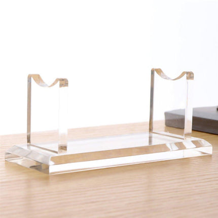 Acrylic Single Pen Display Rack Pencil Makeup Brush Transparent Pen Holder Stand