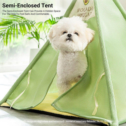 Breathable Dog Tent Kennel Small Pet Bed Spring Summer Cat House Pet Supplies