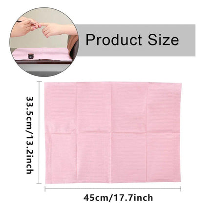 125PCS Disposable Waterproof Tattoo Cleaning Pad Dental Table Cover Film Mat