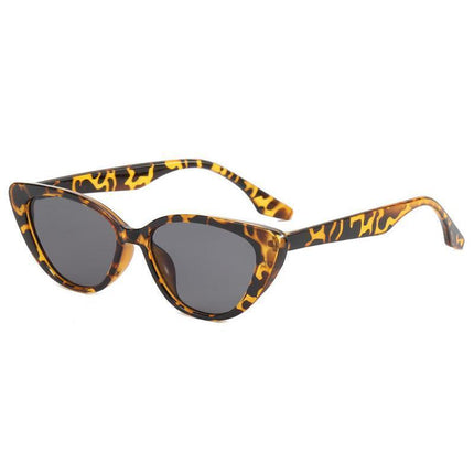 Unisex Womens Mens Retro Rapper Vintage Cat Eye Round Glasses Fashion Sunglasses - Aimall