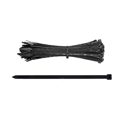 100-1000X Cable Ties Zip Ties Nylon UV Stabilised Plastic Electrical Bulk Wire Tie - Aimall