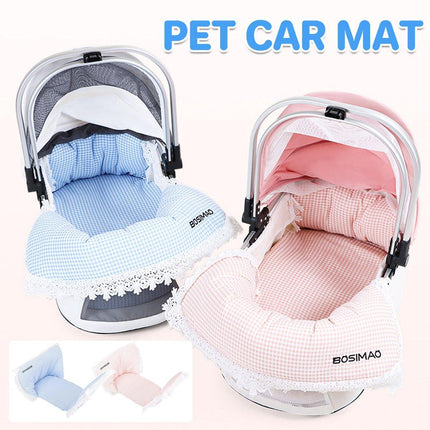 Anti Dirt Pet Car Mats for Cats and Dogs Pushchair Stroller Edge Protector Mat