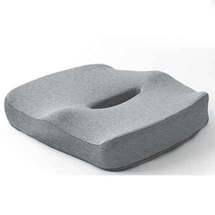 Memory Foam Seat Cushion for Office and Travel Support with Ergonomic Design