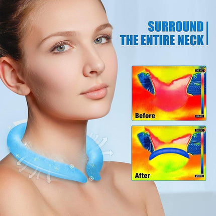Cooling Ring Summer Supplies Cool Neck Collar Outdoor Sports Cool Ice Neckband