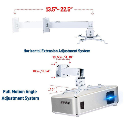 Universal Projector Ceiling Mount Bracket Telescopic Adjustable Lifting Hanger