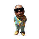 New Rapper Star Cool Hip Hop Guy Ornaments Creative Desktop Statue Home Decorate - Aimall