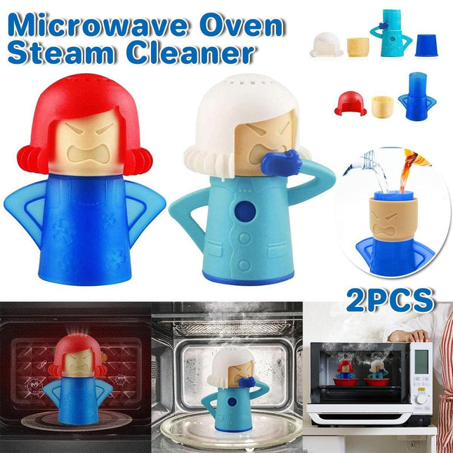 Microwave Oven Steam Cleaner Mother No Chemical Angry Easy Clean Tool Effective