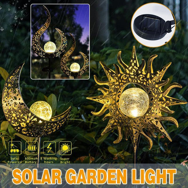 Solar Lights LED Garden Decor Outdoor Path Lights Lawn Light Lantern Lamp - Aimall