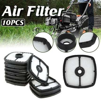 10PCS Air Filter For Echo13031054130 Trimmer Blower A226001410 SRM 210 225 HC150