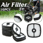 10PCS Air Filter For Echo13031054130 Trimmer Blower A226001410 SRM 210 225 HC150
