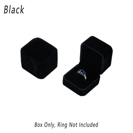 10X Flannel Ring Jewelry Earring Ring Jewelry Boxes Exquisite Gift Organizer